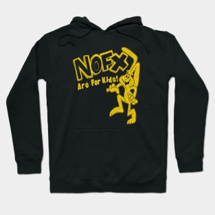 90s nofx are for kids gold Hoodie